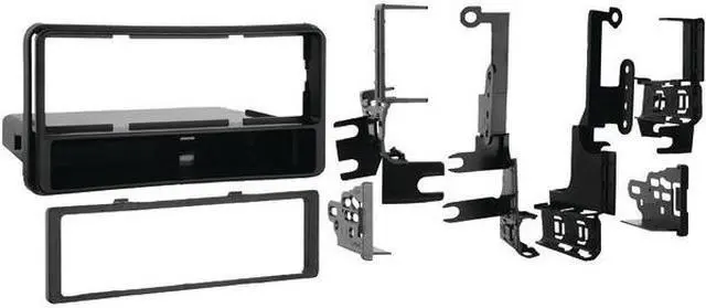 Alt view image 4 of 9 - Metra 99-8206 Installation Kit METRA Vehicle Mount for Radio - ABS Plastic - Black