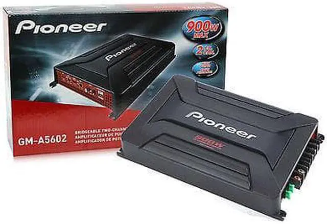 Alt view image 9 of 13 - Pioneer GM-A5602 2-channel car amplifier - 150 watts RMS x 2