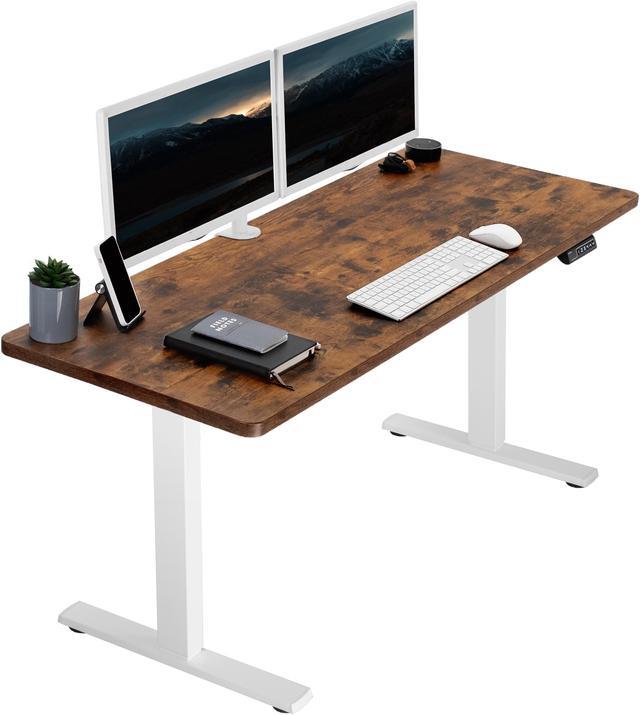 Electric Standing Desk 60x24, Height-Adjustable Standing Desk