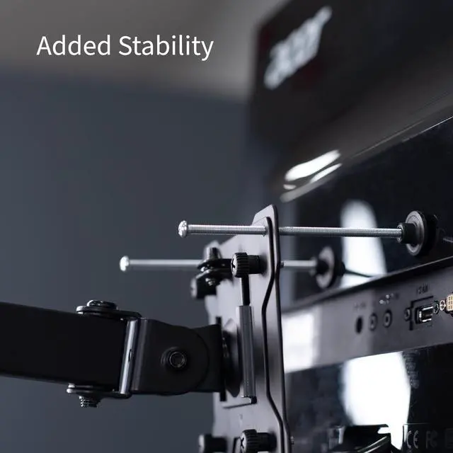 Alt view image 16 of 16 - VESA Mount Adapter for Acer Monitors by VIVO - fits Models G206HL, G206HQL, G236HL, G246HYL, G247HL, G277HL