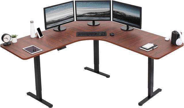 Curved corner standing desk hotsell
