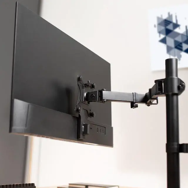 Alt view image 2 of 7 - VIVO Quick Attach Steel VESA Adapter Plate Designed for Compatible HP M-Series Monitors (MOUNT-HP01M)