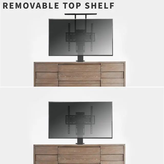 Alt view image 7 of 7 - VIVO TV Motorized Vertical Stand Lift 32" to 48" | Height Adjustable Mount