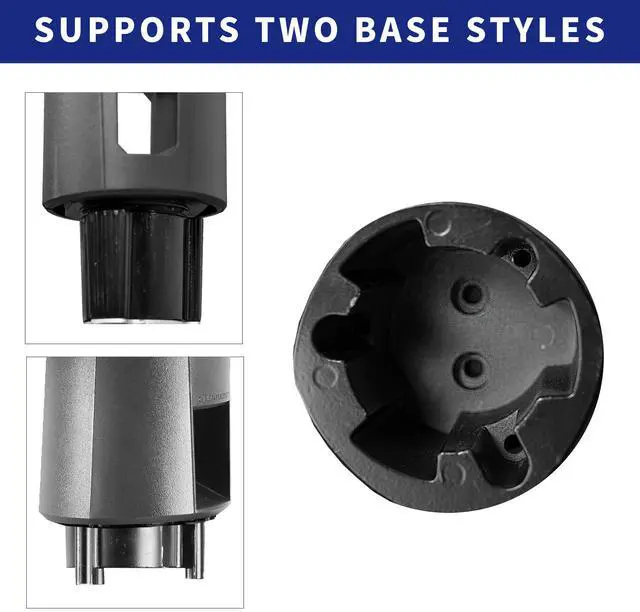 Alt view image 3 of 7 - VIVO Heavy Duty Desk Clamp Converter Designed for ASUS ROG Monitors