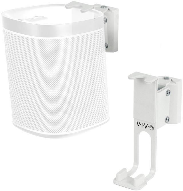 Main image of VIVO White Dual Adjustable Wall Speaker Mounts Designed for Sonos One, SL, and Play:1 Audio Speakers (MOUNT-PLAY1W)