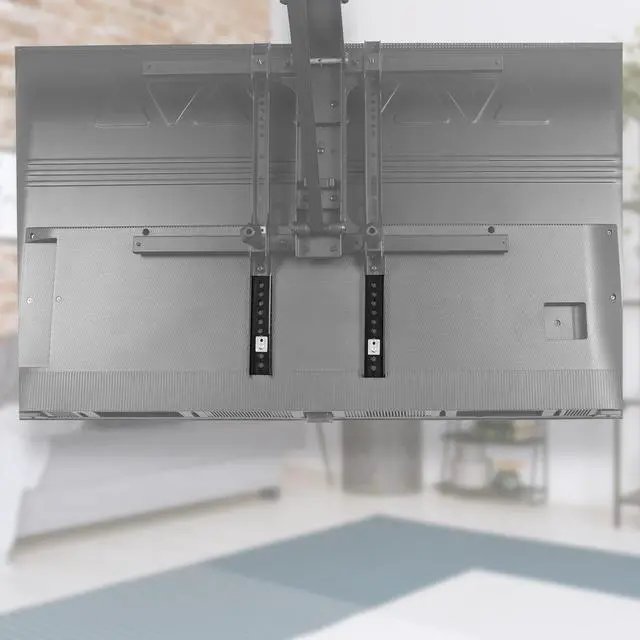 Alt view image 6 of 7 - VIVO White Vertical VESA Extender Kit for TVs w/ Low VESA, Hardware Included