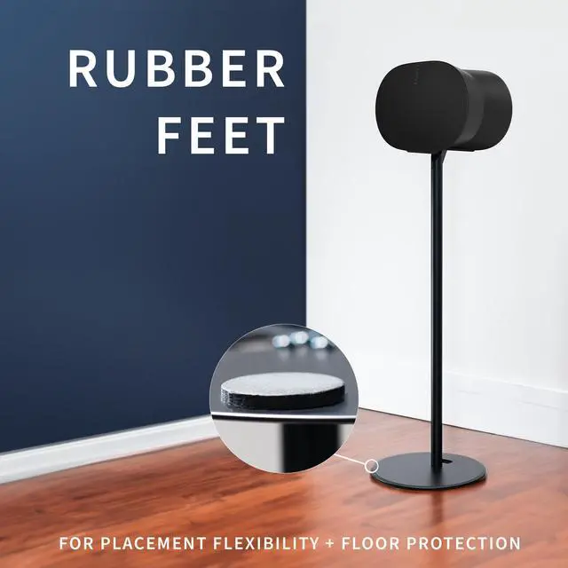 Alt view image 5 of 7 - VIVO Speaker Stands Designed for Sonos Era 300 Speakers, 2 Pack