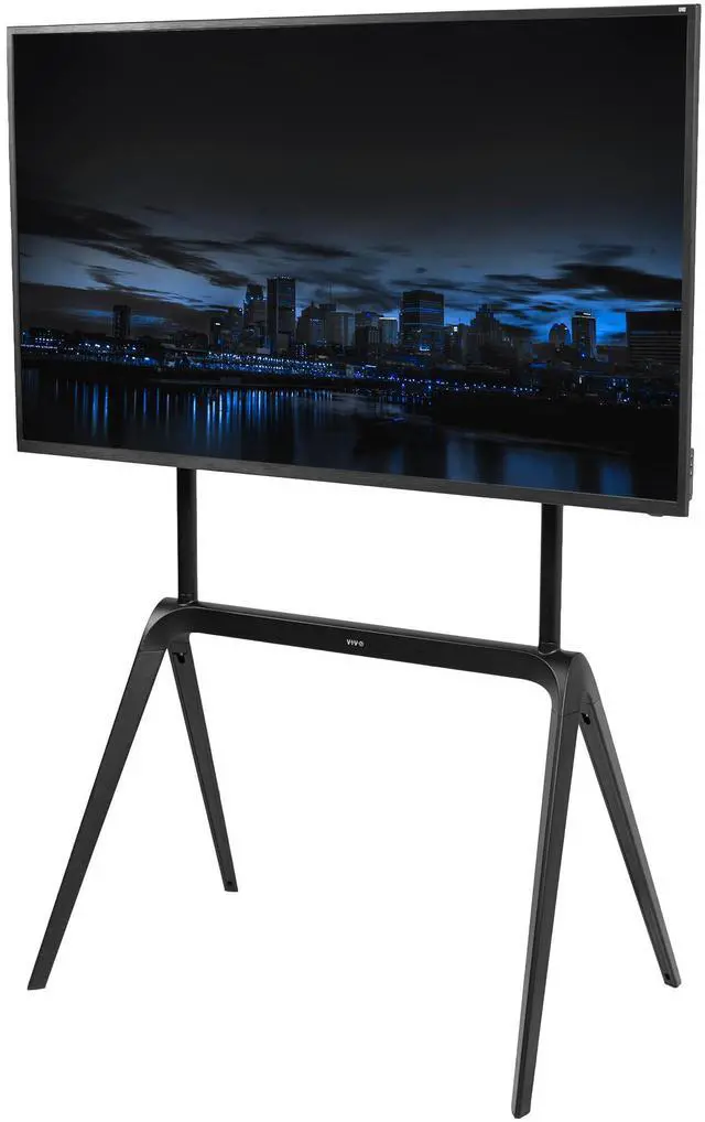 Main image of VIVO Steel Studio TV Adjustable Floor Stand, Fits 65" to 86" Screens