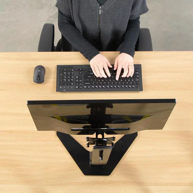 Alt view image 7 of 7 - VIVO Quick Attach VESA Adapter Bracket Designed for Acer & Viewsonic Monitors