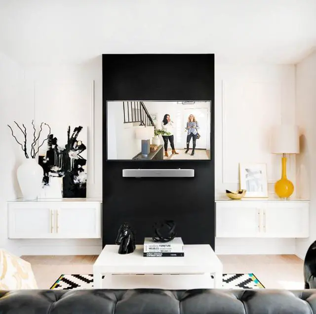 Alt view image 6 of 7 - VIVO Steel Universal Soundbar Speaker Dual Adjustable Wall Mount Brackets