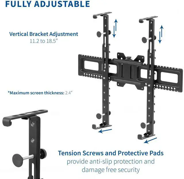 Alt view image 6 of 7 - VIVO Universal Adapter VESA Kit for 20" to 32" Screens, Fits 100x100mm Mounts