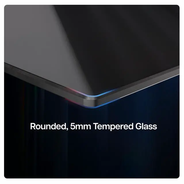 Alt view image 7 of 7 - VIVO Floating Wall Mount 14" Tempered Glass Shelf for DVD Player, Gaming & AV Equipment (MOUNT-SF011)