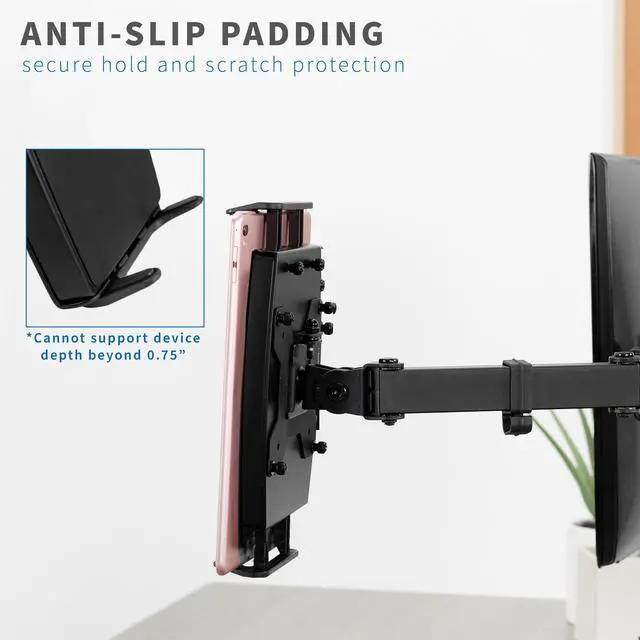 Alt view image 6 of 7 - VIVO Universal VESA Mount for Tablets, 2-in-1 Laptops, & Portable Monitors