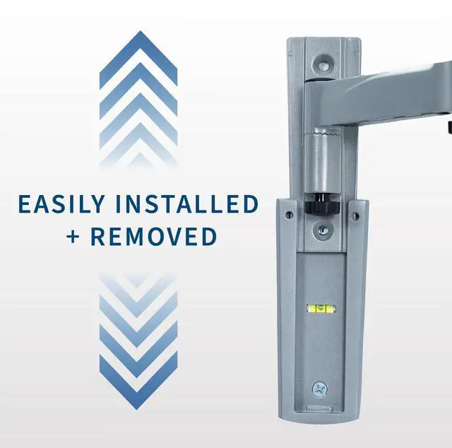 Alt view image 7 of 7 - VIVO Quick Release RV TV Wall Mount for 13" - 43" Screens, Lockable Bracket