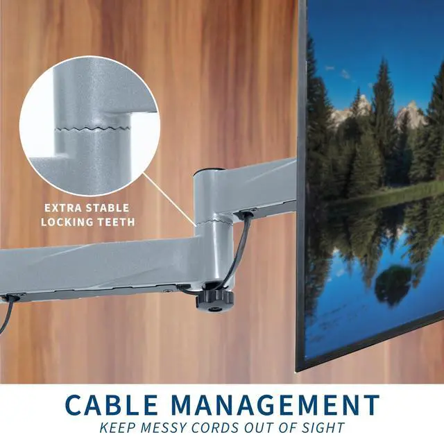 Alt view image 6 of 7 - VIVO Quick Release RV TV Wall Mount for 13" - 43" Screens, Lockable Bracket
