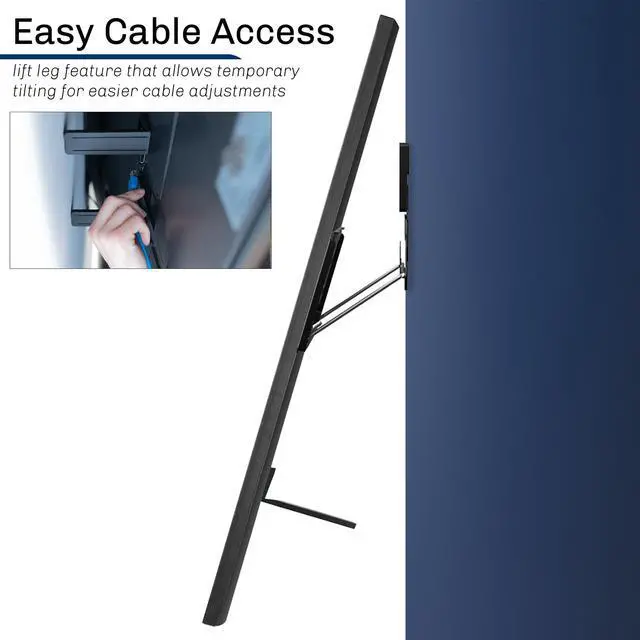 Alt view image 6 of 7 - VIVO Universal Micro-Gap TV Wall Mount for up to 90 inch Screens
