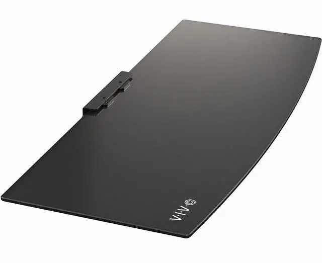 Main image of VIVO Extra Long Floating Wall Mount 24" Tempered Glass Shelf for DVD Player, Game System, Audio, and More, MOUNT-SF024