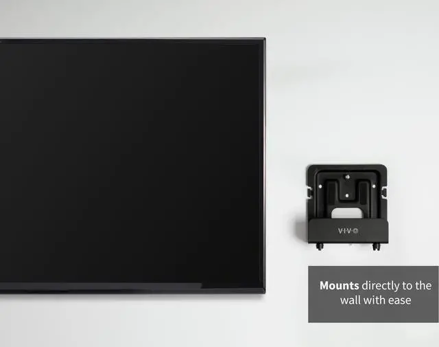 Alt view image 4 of 7 - VIVO Black Streaming Media Player Wall Mounting Bracket Designed for Nintendo Switch Hardware Included (MOUNT-ALL02)