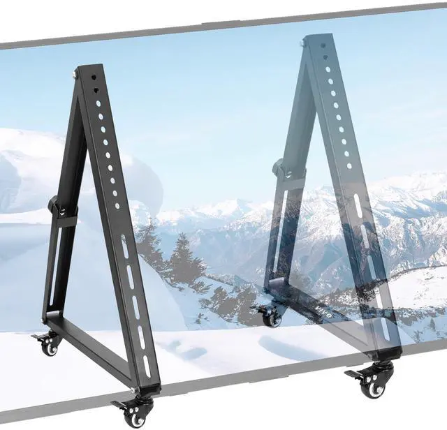 Main image of VIVO Low Height Mobile TV Stand for 32 to 65 inch Flat Curved Screen TV