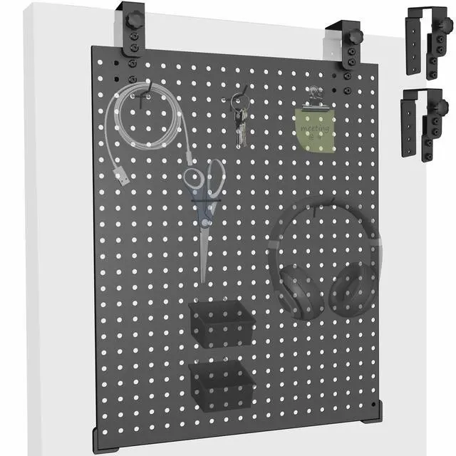 Main image of VIVO Black Hanging Pegboard