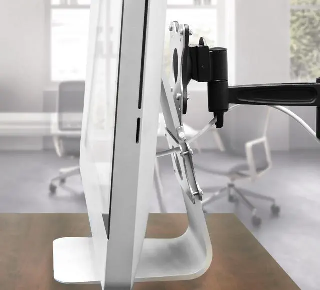 Alt view image 3 of 7 - VIVO Adapter VESA Mount Kit for Apple 21.5" and 27" iMac Display (STAND-MACB)