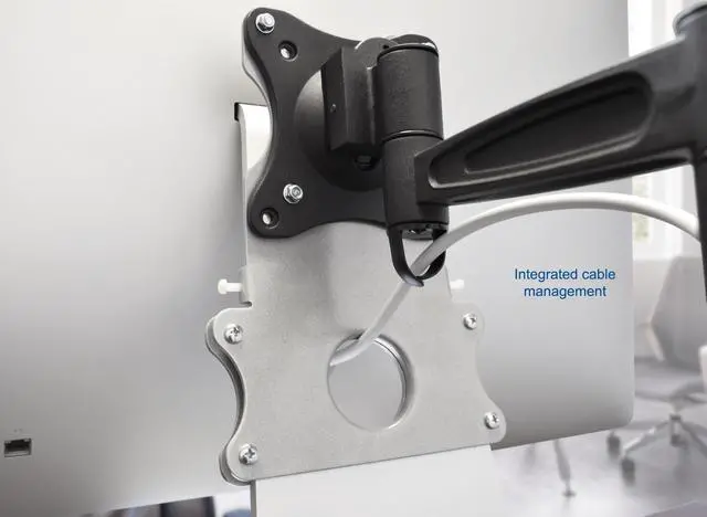 Alt view image 6 of 7 - VIVO Adapter VESA Mount Kit for Apple 21.5" and 27" iMac Display (STAND-MACB)