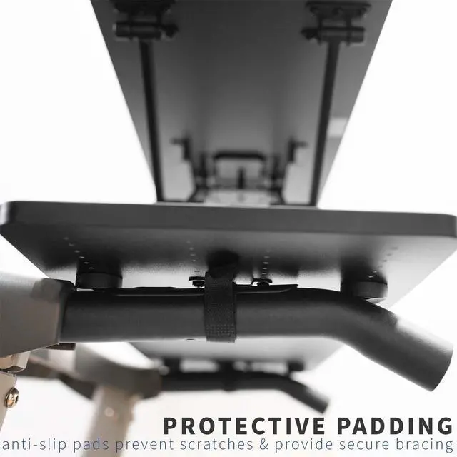 Alt view image 4 of 7 - VIVO Height Adjustable Laptop Treadmill Desktop Riser, Ergonomic Notebook Stand Workstation for Treadmills (STAND-TDML3)