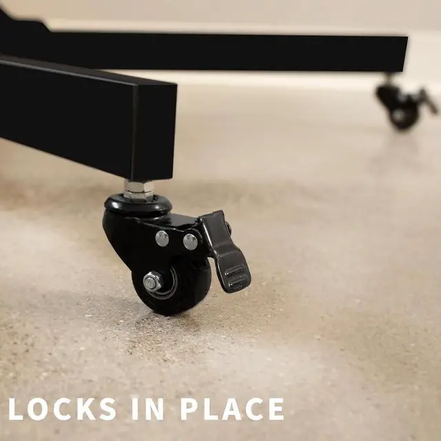 Alt view image 4 of 7 - VIVO Dual TV Cart Mount for LCD LED Plasma Flat Panel | Fits 32" to 65" Screens
