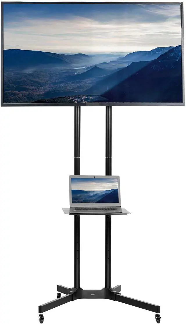 Main image of VIVO Tall Mobile TV Cart for 32" to 83" LCD LED Plasma Flat Panel Stand w/Wheels