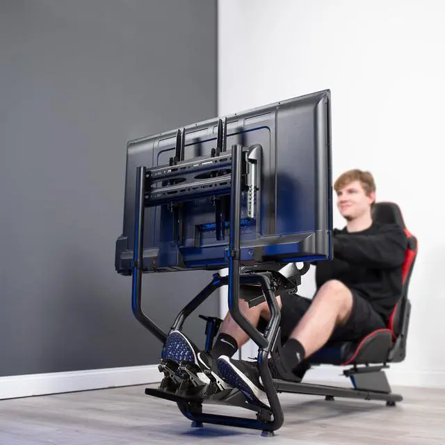 Alt view image 2 of 7 - VIVO Single 32" to 50" TV Mount Designed for STAND-RACE1B Racing Simulator Cockpit, VESA up to 400x400mm (STAND-RACE1TV)