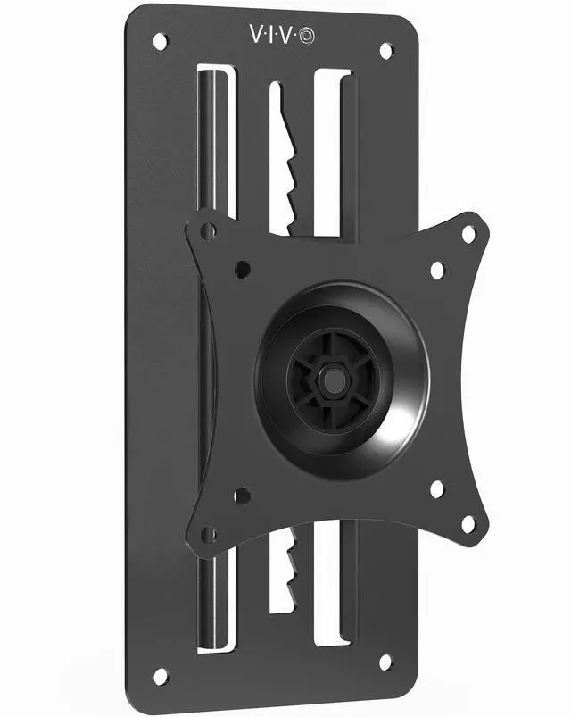 Main image of VIVO Black Height Adjustable 17" to 32" VESA Monitor Wall Mount Bracket for 1 Screen (MOUNT-VW01A)