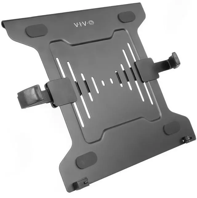 Main image of VIVO Black Universal Adjustable 10 to 15.6 Laptop Mount Holder for VESA Compatible Monitor Arms (STAND-LAP3)