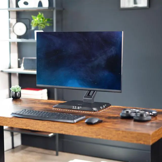 Alt view image 2 of 14 - VIVO Freestanding Pneumatic Spring Arm Mount, Tabletop Stand for 17" to 32" Touch Screens & Monitors (STAND-V001R)