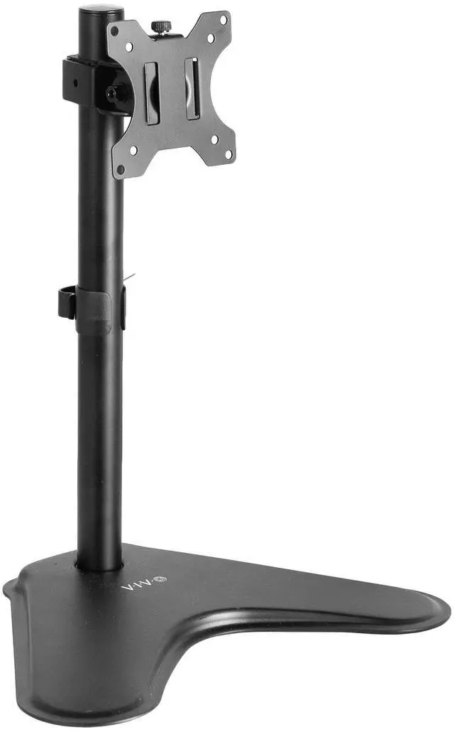 Main image of VIVO Black Single LCD Monitor Free-Standing Desk Stand, Adjustable Tilt, Fits 1 Screen (STAND-V001H)