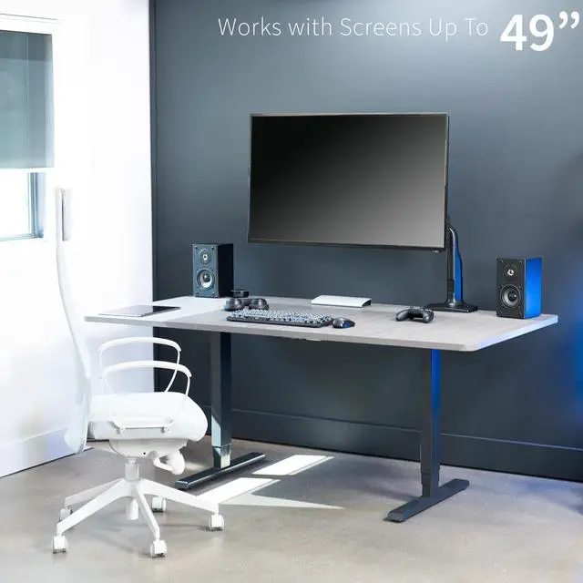 Alt view image 6 of 8 - VIVO Black Large Adapter VESA Bracket Kit, Monitor Wall Mount, Stand Attachment