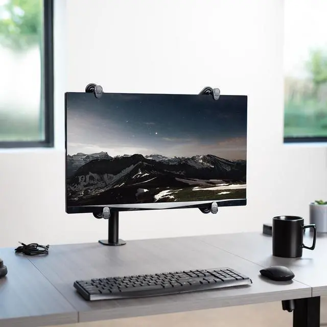 Alt view image 2 of 7 - VIVO Adapter VESA Mount Kit for Monitor Screen 75mm & 100mm mounting bracket