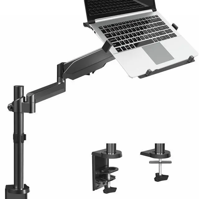 Main image of VIVO 10" to 15.6" Single Laptop Stand Desk Mount, Adjustable Notebook Holder