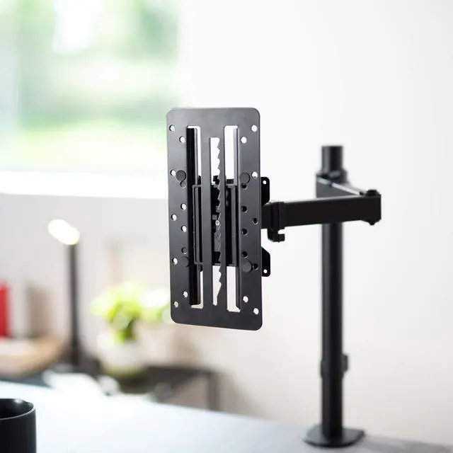 Alt view image 3 of 8 - VIVO Height Adjustable VESA Adapter Accessory Bracket Kit for Individual Monitor 13" to 27" Screens (STAND-VAD3)