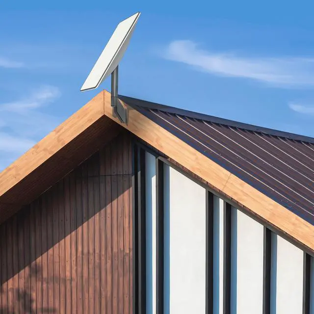 Alt view image 2 of 7 - VIVO Low Profile Wall Mount Designed for Starlink Gen2 Internet Satellite Dish