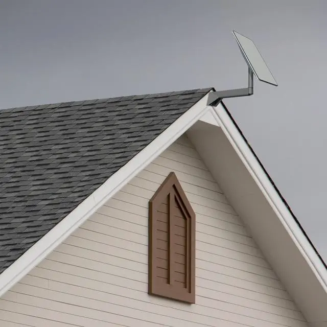 Alt view image 7 of 7 - VIVO Long Arm Wall Mount Designed for Starlink Gen2 Internet Satellite Dish