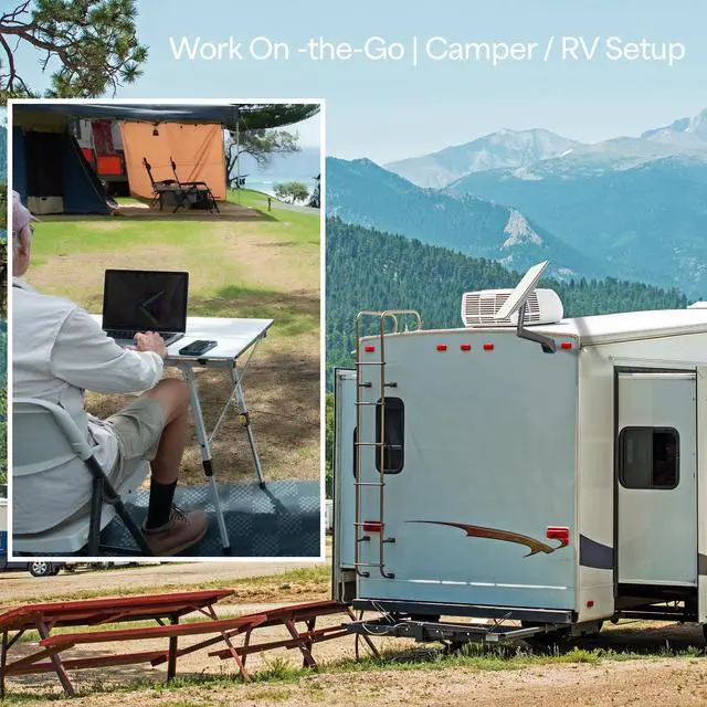 Alt view image 6 of 7 - VIVO Long Arm Wall Mount Designed for Starlink Gen2 Internet Satellite Dish