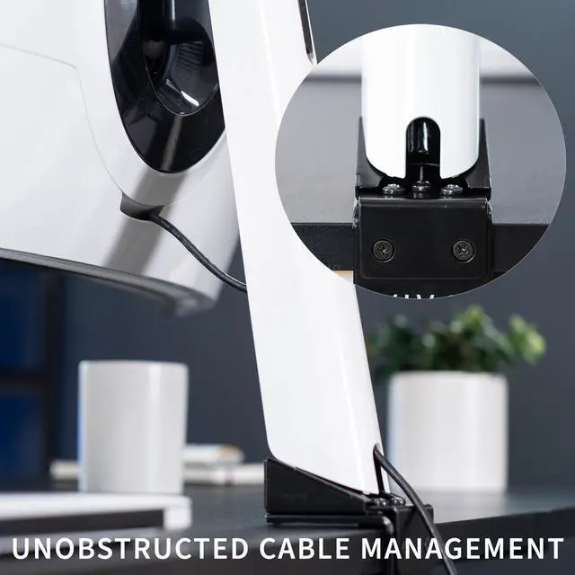 Alt view image 7 of 7 - VIVO Desk Clamp Adapter Designed for Samsung OEM Monitor Stands