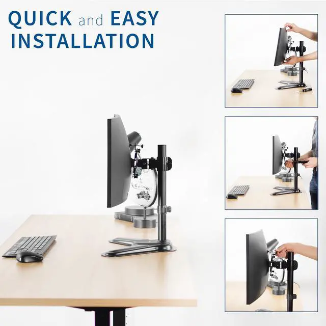 Alt view image 6 of 7 - VIVO VESA Adapter Plate Bracket Attachment Kit Designed for Compatible Viotek and MSI Optix Monitors (MOUNT-MSIG24)