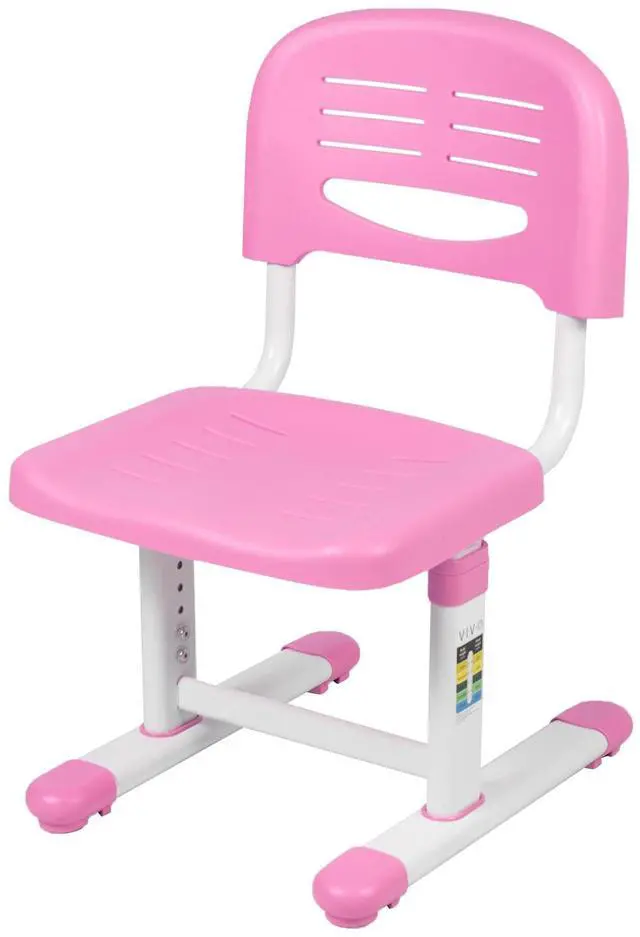Main image of VIVO Pink Universal Height Adjustable Children's Desk Chair (Chair Only)