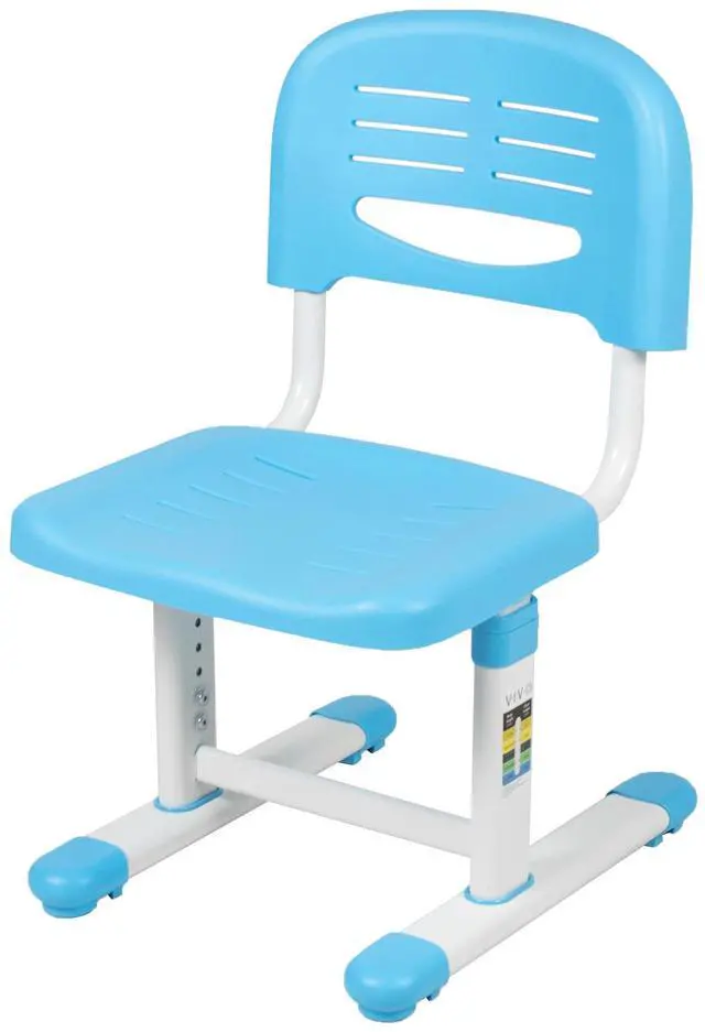 Main image of VIVO Blue Universal Height Adjustable Children's Desk Chair (Chair Only)