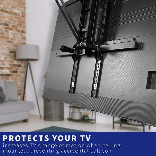 Alt view image 4 of 8 - VIVO Vertical VESA Extender Kit for TVs w/ Low VESA Patterns, Hardware Included