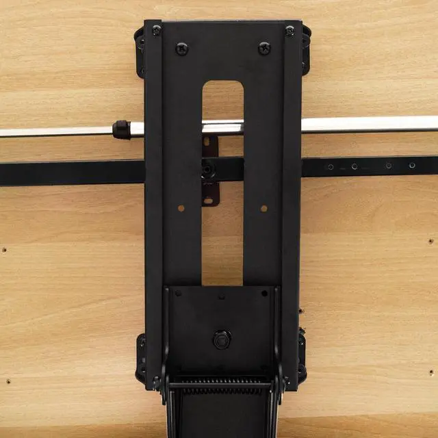 Alt view image 4 of 4 - VIVO Height Track Spacer for Under Desk Keyboard Mouse Rolling Tray Mount