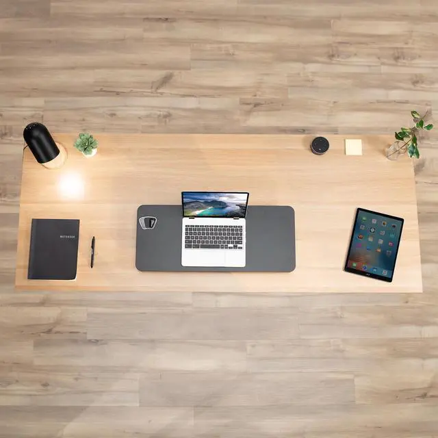 Alt view image 7 of 7 - VIVO Small Single Top 28" Standing Desk Converter, Height Adjustable Tabletop Sit to Stand Laptop Riser (DESK-V011F)