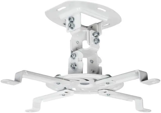 Main image of VIVO Universal Adjustable Ceiling Projector Theater Mount White | Extending Arms