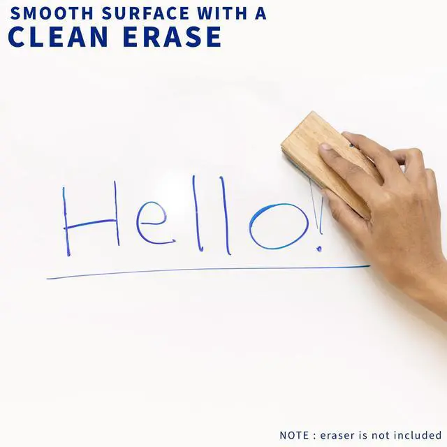 Alt view image 7 of 7 - VIVO Electric 60 x 24 Stand Up Desk | White Dry Erase Table Top, White Frame